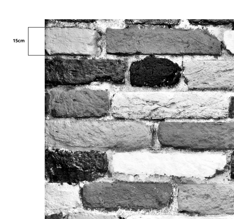 Fantasztikus fekete-fehér kő vinyl szőnyeg - TenStickers