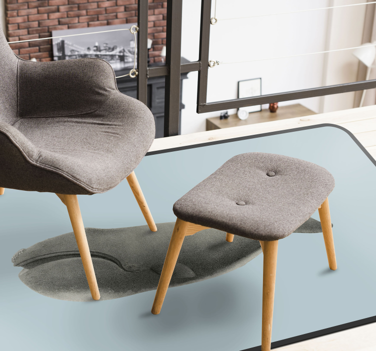 Bálna sziluett design vinil szőnyeg állat - TenStickers