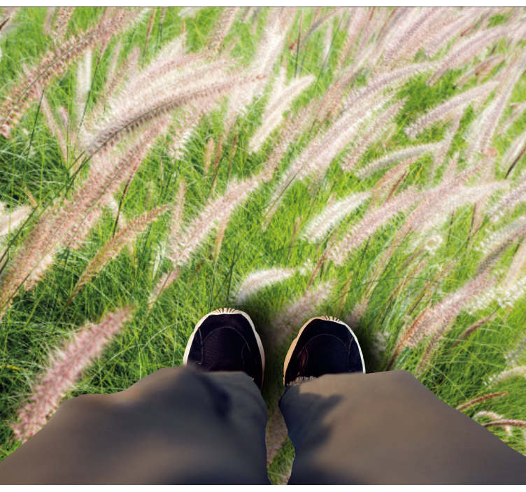 Buja zöld táj vinil szőnyeg természet - TenStickers