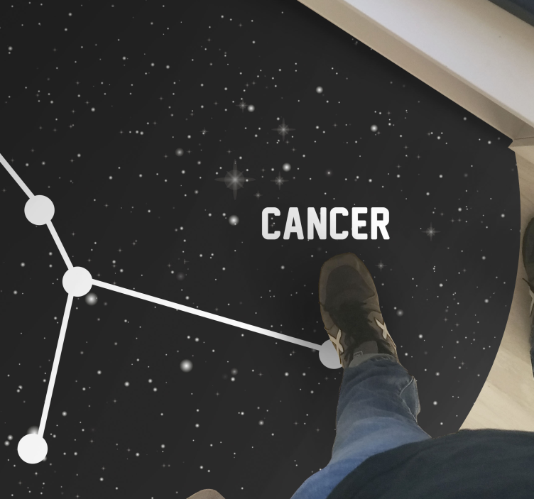 állatöv jel rák modern szőnyeg - TenStickers