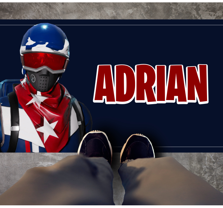 Egyedi hős design vinil szőnyeg mások - TenStickers