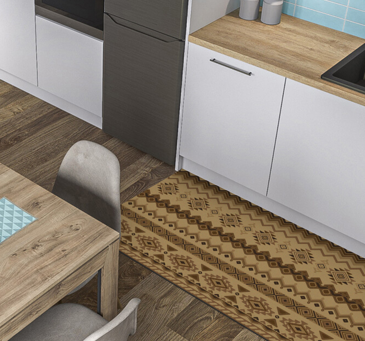 Etnikai kilim design vinil szőnyegek - TenStickers