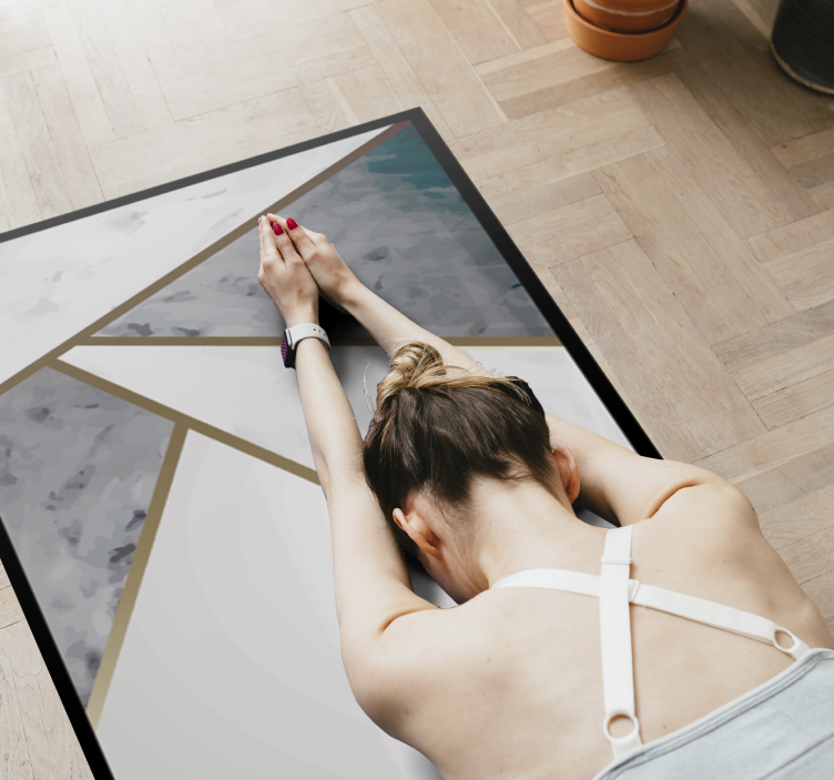 Európai márvány mintás textúra szőnyeg - TenStickers