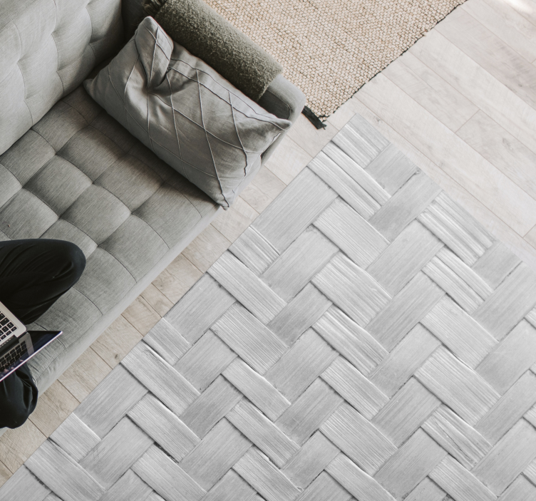 Fa deszka 3d pelyhes textúra fa vinil szőnyeg - TenStickers