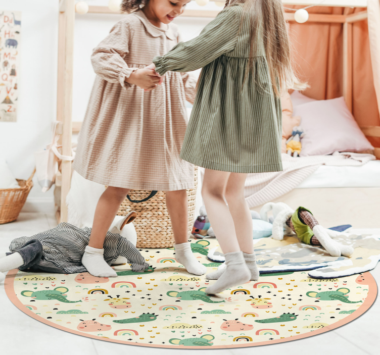 északi állatminta vinil szőnyeg mások - TenStickers