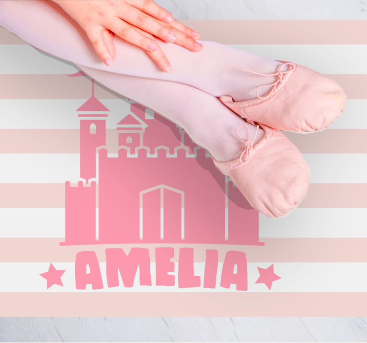 Vár témájú szokás vinil szőnyeg mások - TenStickers