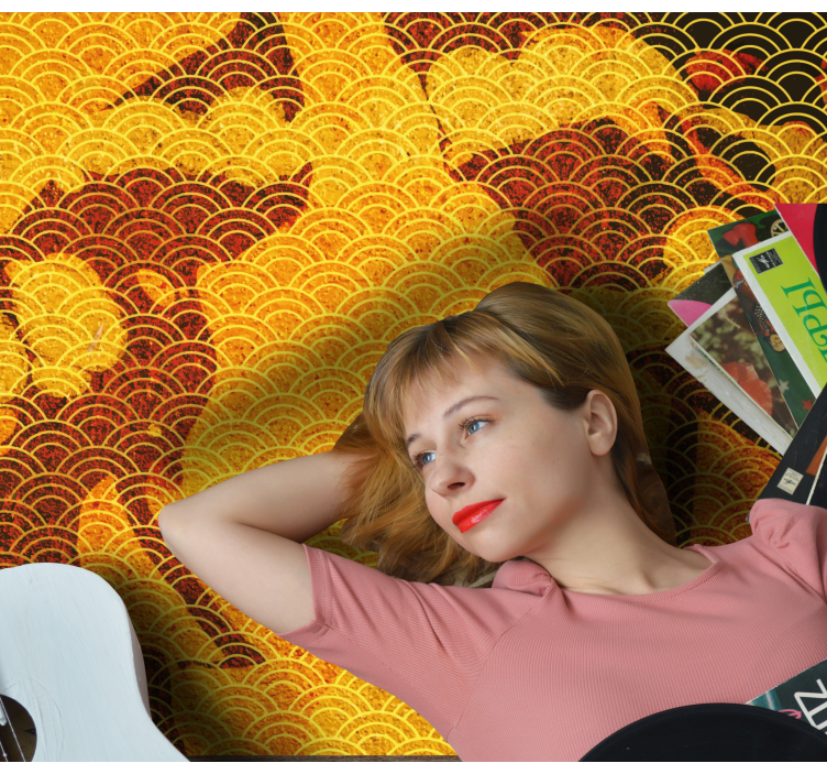 Japán seigaiha vinil szőnyeg etnikai - TenStickers