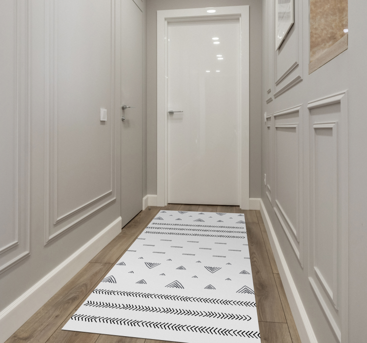 Kortárs geometrikus minták vinil szőnyeg etnikai - TenStickers