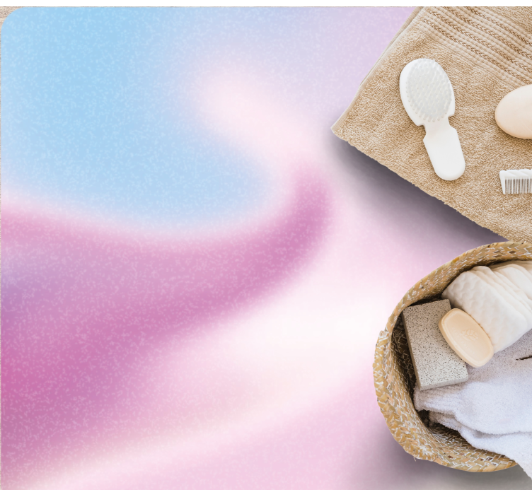 Színátmenetes rétegek vinil szőnyeg fürdő esetében - TenStickers