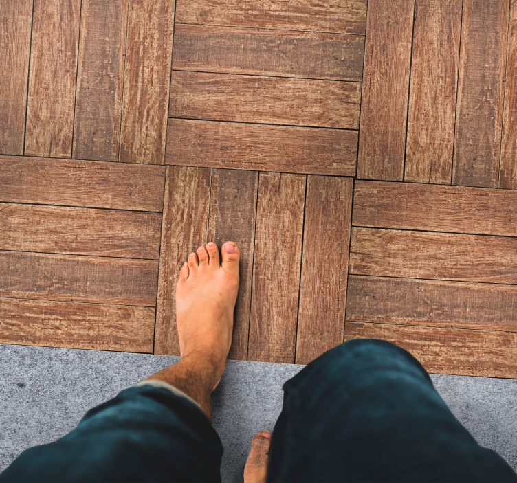 Luxus minta vinil szőnyeg fa hatása - TenStickers