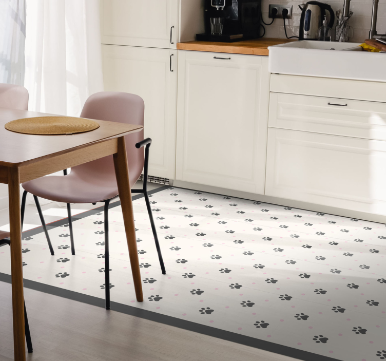 Mancsnyom minta vinil szőnyeg állatnyomat - TenStickers