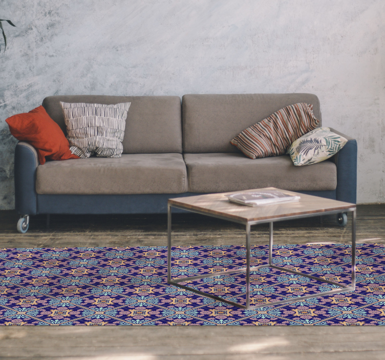 Mediterrán stílusú csempe szőnyeg - TenStickers