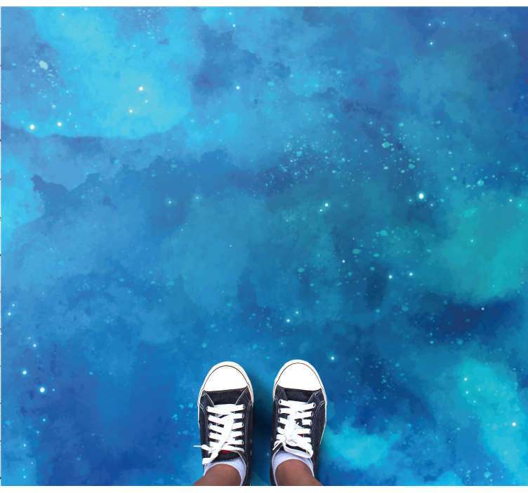 éjszakai égbolt vinil szőnyeg tinik - TenStickers