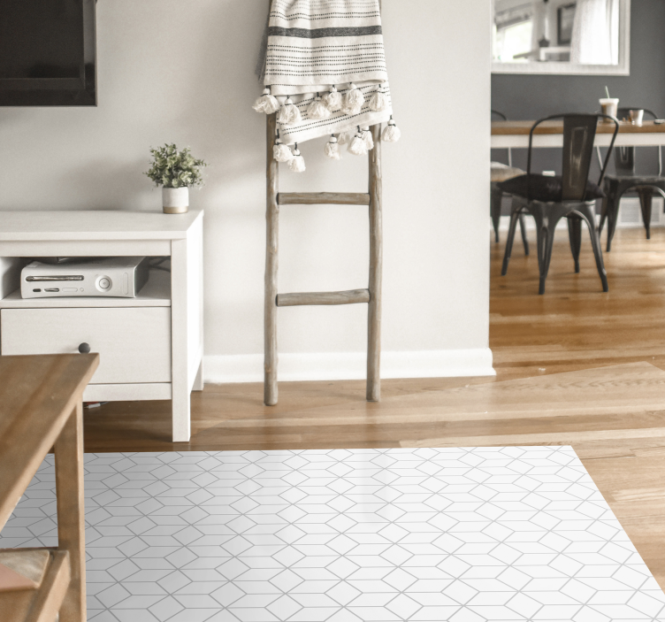 Nordic hatszögek nordic szőnyeg - TenStickers