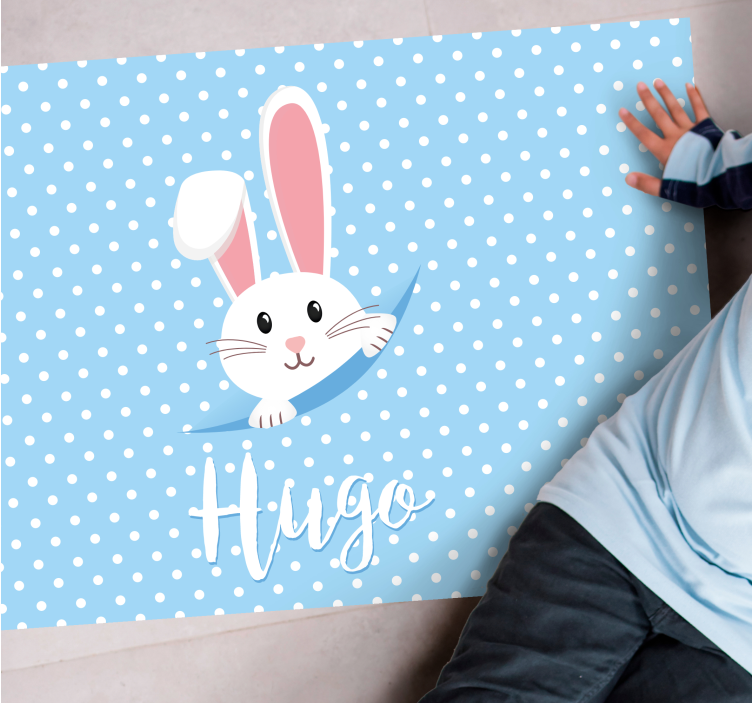 Nyúl és vakondok vinil szőnyeg mások - TenStickers