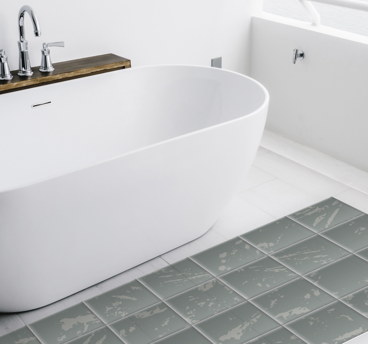 Puha csempe modern vinyl szőnyeg - TenStickers