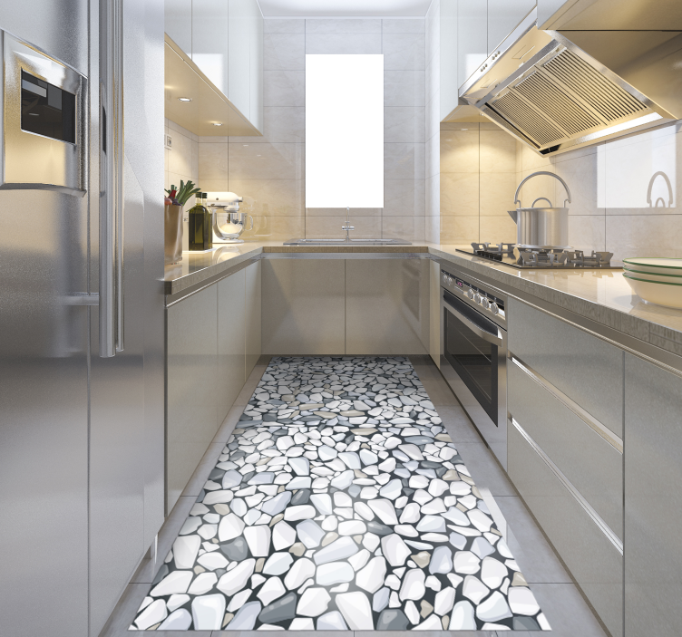 Rajzfilm sziklák természet vinil szőnyeg - TenStickers