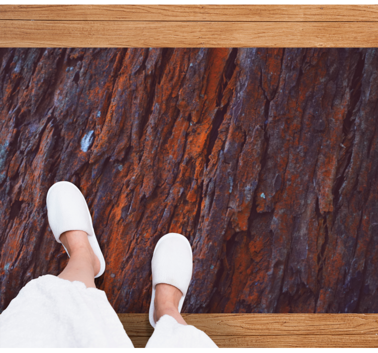 Rusztikus faszemhatású vinilszőnyeg - TenStickers