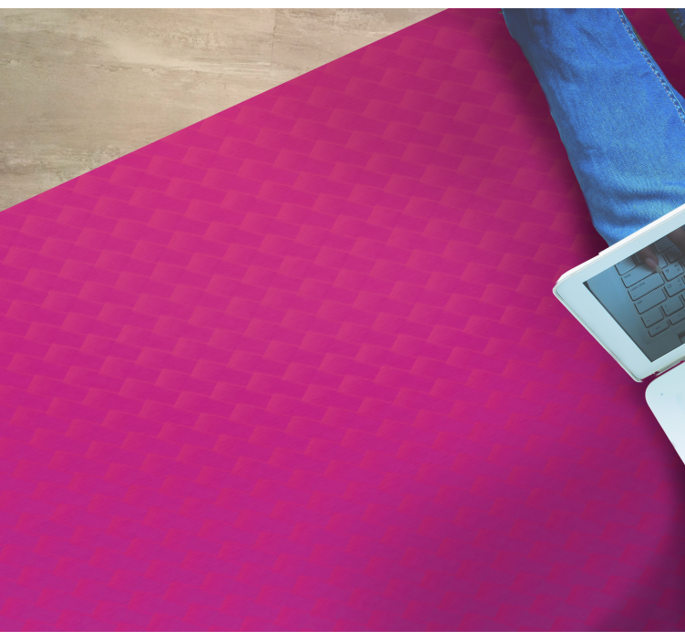 Színátmenetes hatszögletű minta vinil szőnyeg - TenStickers