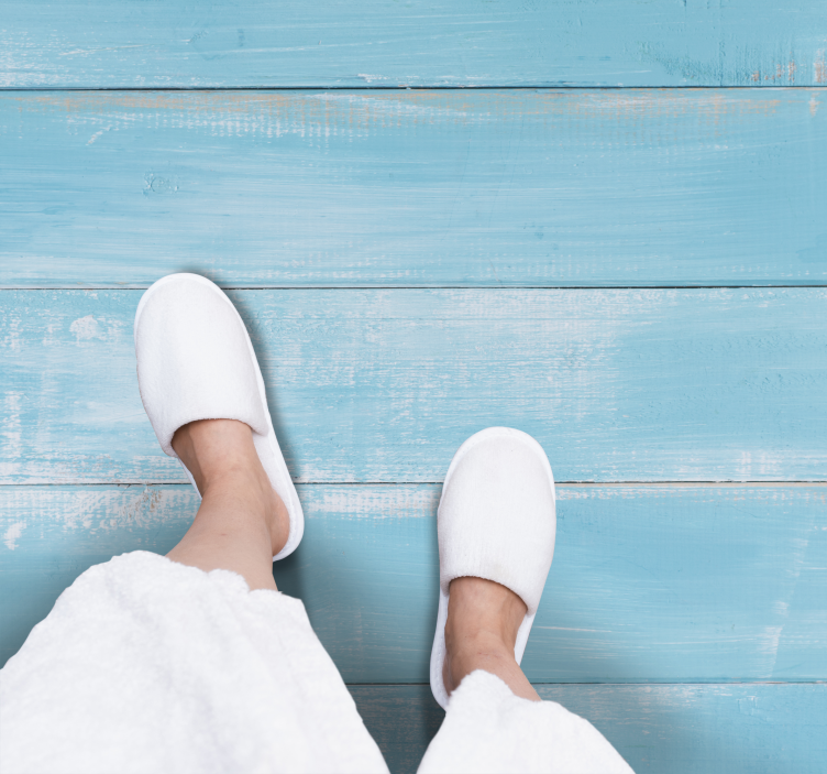 Szorult deszka hatás vinil szőnyeg fa hatása - TenStickers