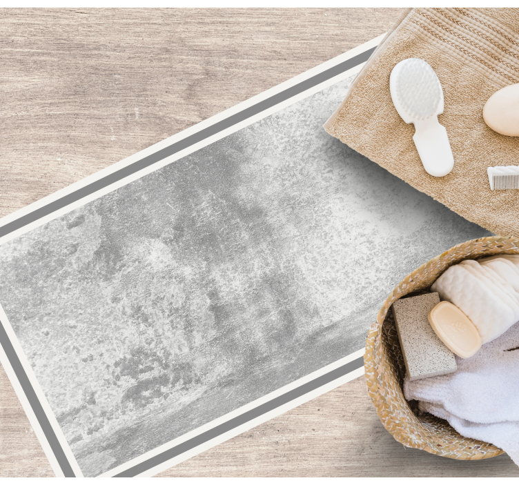 Kopott szürke szín vinil szőnyeg kőhatás - TenStickers