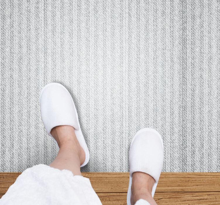 Szürke kötelek textúra szőnyeg - TenStickers