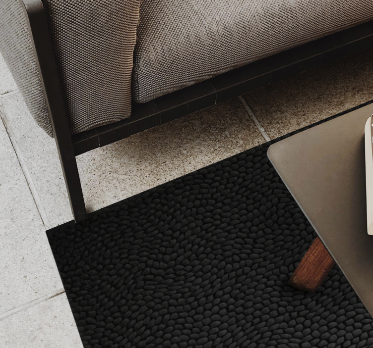 Texturált monokróm vinil szőnyeg struktúra - TenStickers