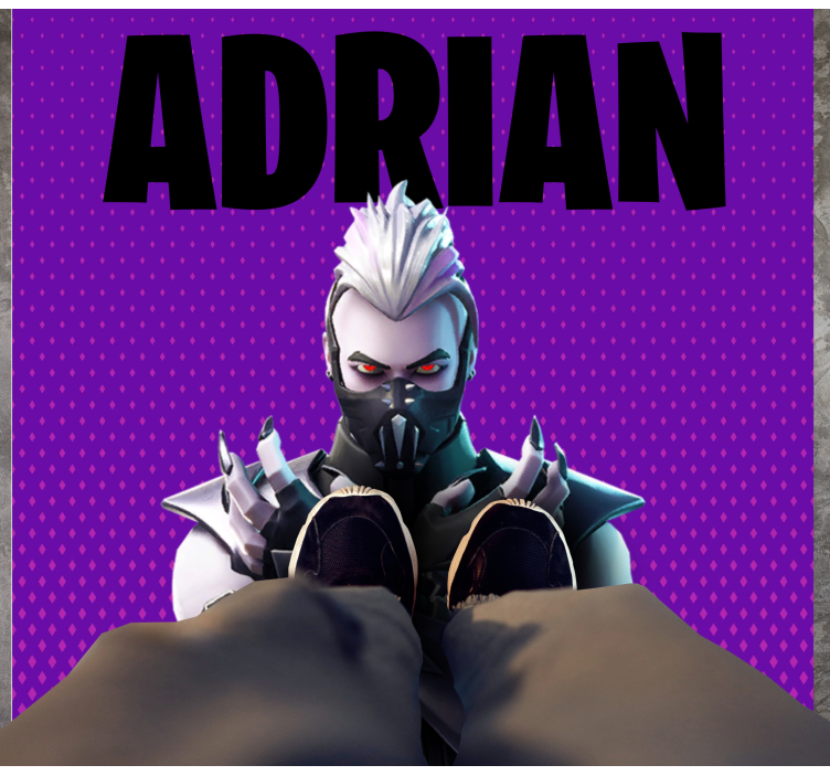 Videojáték holló fiú hálószoba szőnyeg - TenStickers