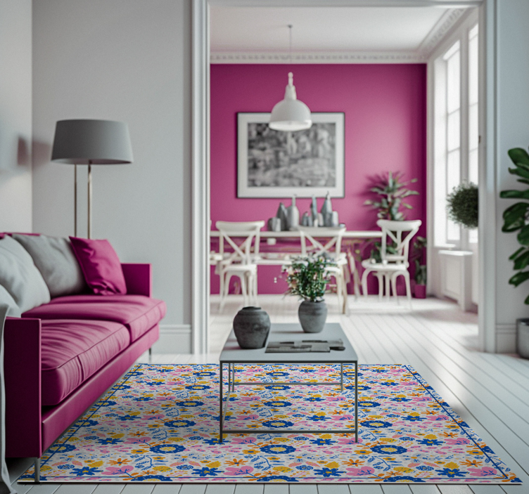 vinil szőnyeg természet virágzási idő - TenStickers