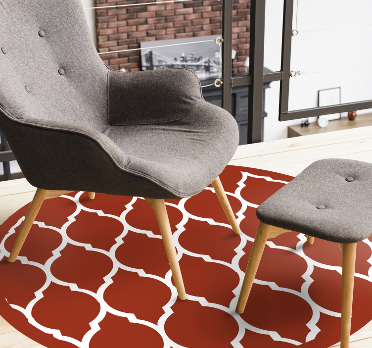 Vintage csempe design vintage szőnyeg - TenStickers