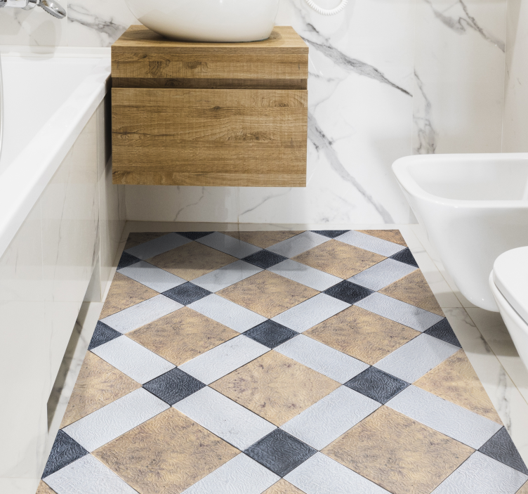 Vintage mable minta vintage szőnyeg - TenStickers