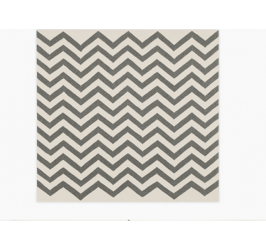 Chevron cikkcakk minta vinil szőnyeg étkező - TenStickers