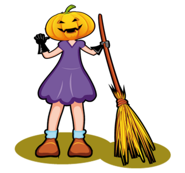Vinil szőnyeg gyerekek halloween illusztrációval - TenStickers