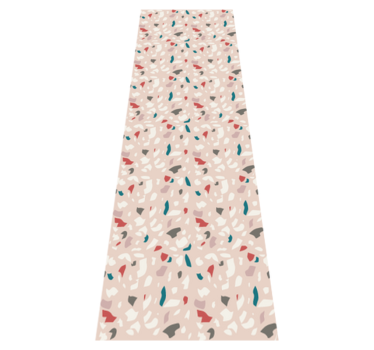 Terrazzo hatású mintás vinil szőnyeg hálószoba - TenStickers