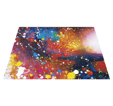 Vinil szőnyeg modern absztrakt festészet - TenStickers