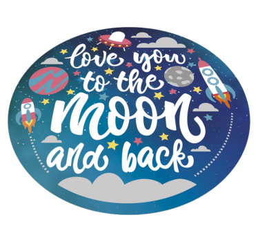 Space kids vinyl szőnyeg - TenStickers