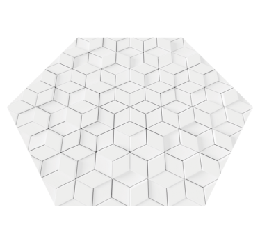 Minimalista geometrikus minta Vinil szőnyeg nappali - TenStickers