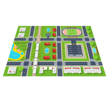 Személyre szabható parkoló útszőnyeg - TenStickers