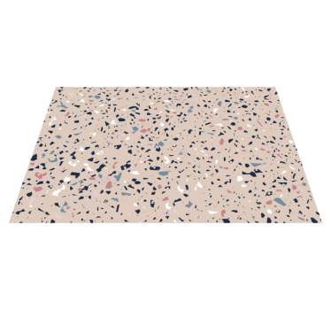 Terrazzo textúra kő vinil szőnyeg - TenStickers