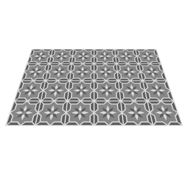Geometriai vinil konyhai szőnyeg - TenStickers