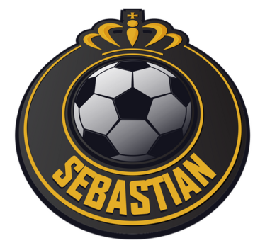 Személyre szabott futball-labda személyre szabott vinilszőnyeg - TenStickers