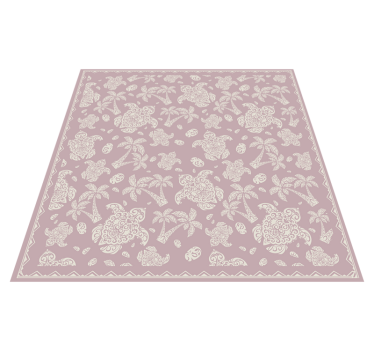 Paisley mandala vinil szőnyeg mandala - TenStickers