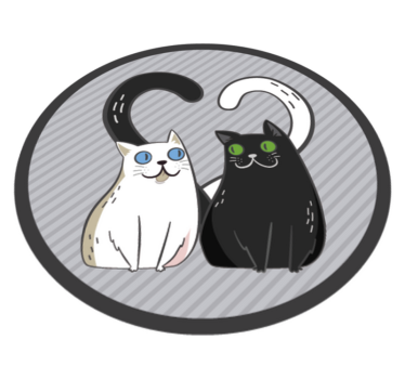 Bújós macskafélék vinil szőnyeg állat - TenStickers