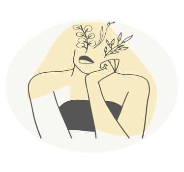 Női elegáns vonalas stílusú kortárs szőnyegek - TenStickers