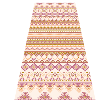 Boho stílusú retro szőnyeg - TenStickers