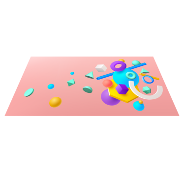 Alap 3d alakzatok kortárs szőnyegek - TenStickers