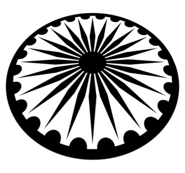 Monokróm mandala vinil szőnyeg modern - TenStickers