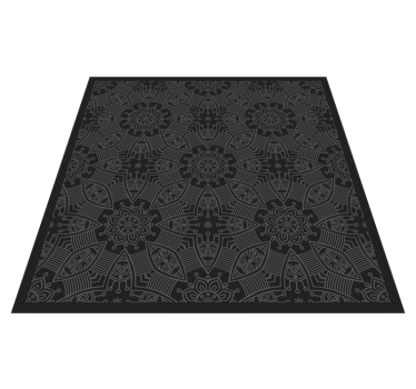 Bonyolult mandala minták vinil szőnyeg mandala - TenStickers