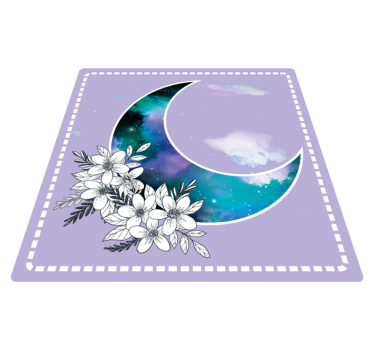 Akvarell galaxis hálószoba szőnyeg - TenStickers