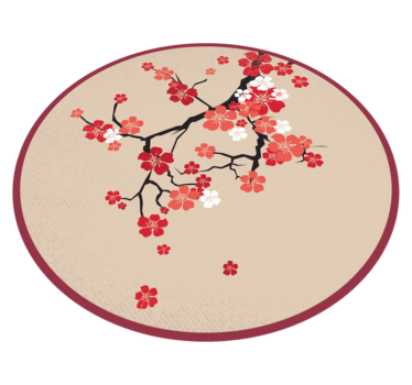 Koreai természet jellegű szőnyeg - TenStickers